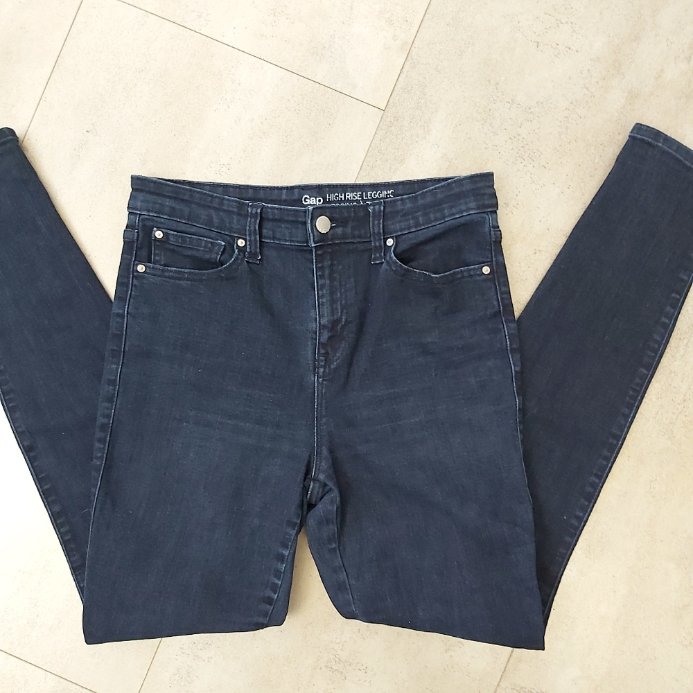 Gap high rise jeggings Size 29 EUC